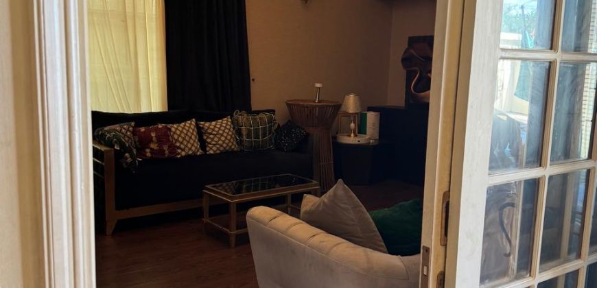 Fully furnished 600 sq yards house for rent at phase 6.
