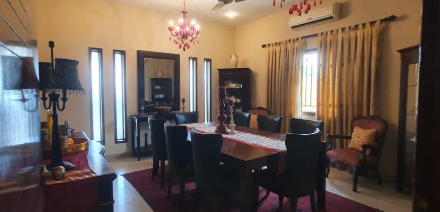Fully furnished house for rent at phase 6.