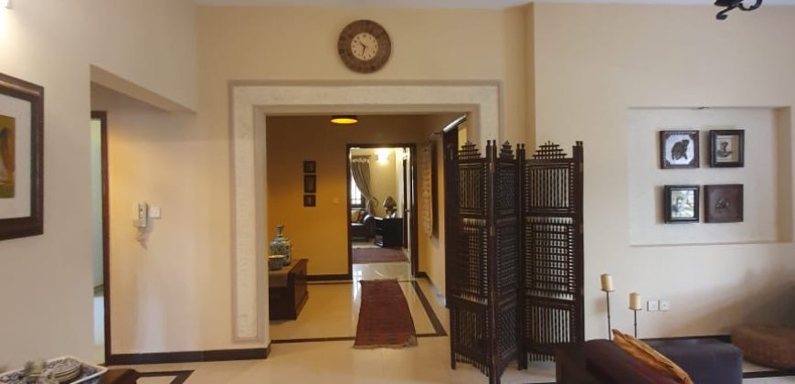 Fully furnished house for rent at phase 6.