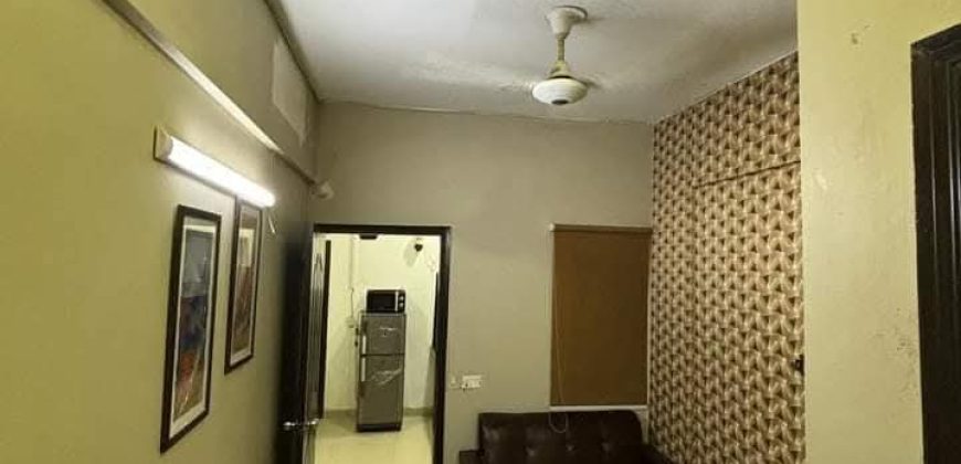 Fully furnished studio apartment for rent at Dha Muslim commercial.
