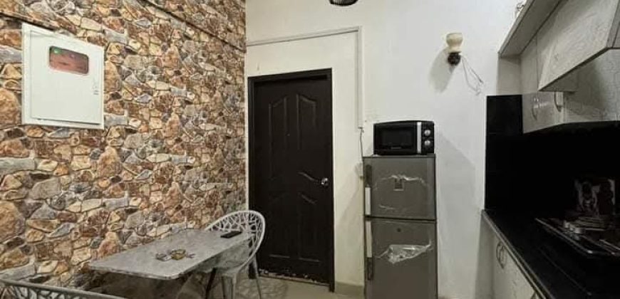 Fully furnished studio apartment for rent at Dha Muslim commercial.