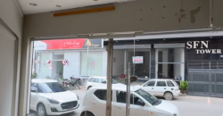 Commercial shop available for rent at main mujahid.